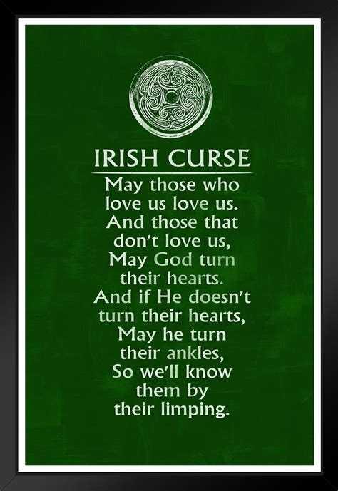 Irish curse poem